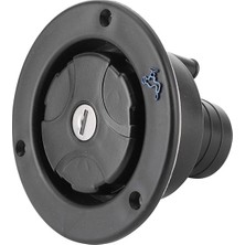 MELLİFERA Karavan Için Su Dolum Kapağı Kilitlenebilir Siyah