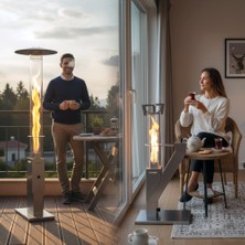 Kamp Ayısı® 2'li Pelet Soba Seti - Uzun Camlı + Kısa Camlı Roket Pelet Sobası Seti, Pürmüz & Pelet Hediyeli