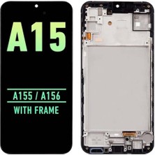 Cepaks Samsung Galaxy A15 Çıtalı (Kasalı) OLED Dokunmatik LCD Ekran Panel