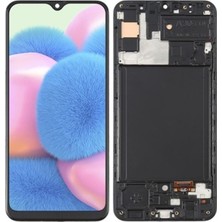 Cepaks Samsung Galaxy A30S Çıtalı (Kasalı) Dokunmatik LCD Ekran Panel