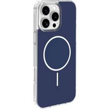 Mopal iPhone 11 Uyumlu Magsafe Özellikli Kenarları Plastik Solo Silikon Kılıf