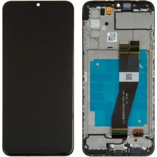 Cepaks Samsung Galaxy A03 S Çıtalı (Kasalı) Dokunmatik Flycdı LCD Ekran Panel