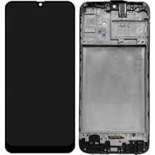 Cepaks Samsung Galaxy M21 Çıtalı (Kasalı) Dokunmatik LCD Ekran Panel
