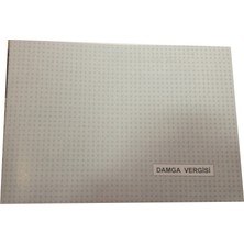 Özkan Damga Vergisi Defteri 40 Yaprak Düz Renkli Resmi Defterleri İçin Pratik Çözüm