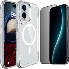 Vendas Apple iPhone 17 Kılıf Zore M-safe Şarj Özellikli T-Max M-safe Kapak + Hayalet Ekran Koruyucu