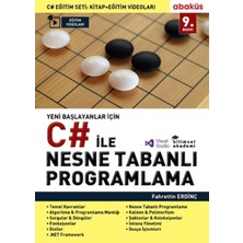 Binbir Göz Kitap Yeni Başlayanlar Için C# ile Nesne Tabanlı Programlama