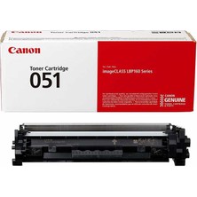 Canon 051 Toner Siyah Toner