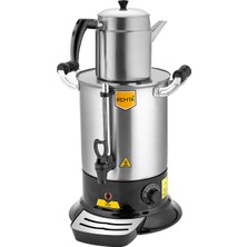 Remta Platin Model Tek Demlikli Çay Makinesi 9 Lt Demlik Dahil - PT11