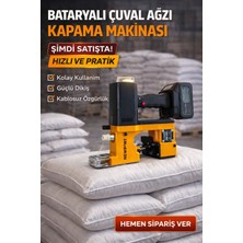 Newport Bataryalı Çuval Ağzı Dikiş Dikme Kapama Makinası