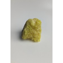 Pozitif Doğal Taş Süper Kalite Kükürt Kristali Koleksiyonluk Parça 10KK