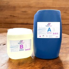 Stonechem Ultra Şeffaf Epoksi Reçine – 90 kg (Hobi, Sanat, Tepsi, Magnet, Ahşap Için)