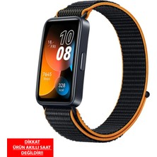 Dexmon Huawei Band 8 / 9 / 10 Uyumlu Hasır Örgü Ince Kumaş Cırtlı Kordon Bileklik