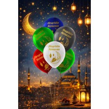 Hosgeldin Ramazan Baskılı Balonlar ,ramazan Süsleri 10 Adet