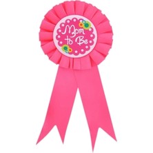 Magicool Mom To Be Yazılı Rozet Pembe Renk
