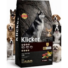 Klicker Yetişkin Köpek Kuru Maması Kuzulu 1 kg