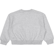 Civil Girls Düz 6-9 Yaş Sweatshirt - Gri
