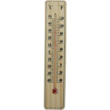 Magicool Ahşap Oda Sıcaklığı Sıcaklık Ölçümü Termometresi Küçük Boy