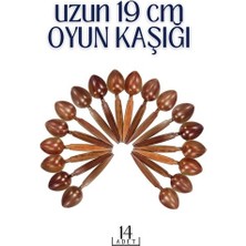Turk Uzun Oyun Kaşığı 14 Adet
