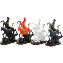 Magicool Polyester 2'li Şahlanmış At Figürü ALK1626