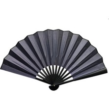 Magicool Plastik Kumaş Yelpaze 12'li Füme