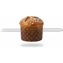 Paslanmaz Panettone Şişi İkili 60 cm 10 Adet