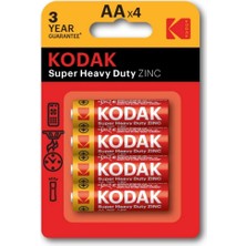 Magicool Kodak 4 Adet Çinko Karbon Blister Kalem Pil