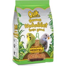 Üreticiniz Quik Gurme Kraker Hediyeli Muhabbet Kuşu Yemi 500 gr 481348