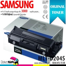Samsung MLT-D204S / Pro Xpress M3325 / M3375 M3825 / M3875 / M4025 / M4075 Orjinal Toner