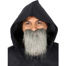 Magicool Kırçıllı Korsan Sakalı Gri Renk Takma Sakal