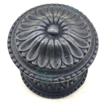 Magicool Antika Tarz Dekoratif Pirinç Papatya Kapı Babası - 73MM, Oksit