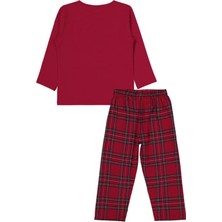 Civil Girls Little Sleeper Nakışlı 2-5 Yaş Pijama Takımı - Bordo