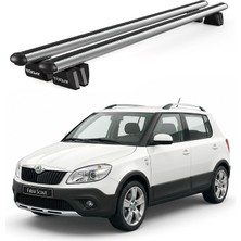 Today Auto Pençe Skoda Fabia Scout (2009-2014) Uyumlu Gri Ara Atkı 109CM Port Bagaj Tavan Barı