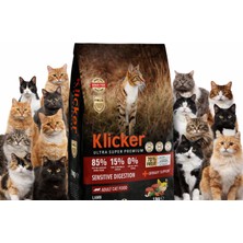 Klicker Yetişkin Kedi Kuru Maması Sensıtıve Kuzulu 1 kg