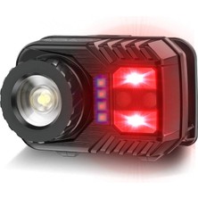 Magicool PS-571 Sensör Xpg Cob LED USB Şarj Edilebilir Lityum Pilli Zoomlu Kafa Lambası