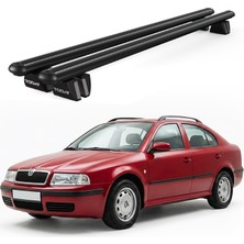 Today Auto Pençe Skoda Octavia V (1998-2004) Uyumlu Siyah Ara Atkı 109CM Port Bagaj Tavan Barı