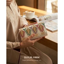 Zaytoon El Çantası,Filistin Nakışlı (Tatreez) El Çantası 10x19 cm