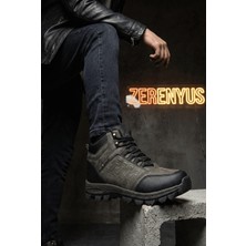 Zerenyus Zr-X6 Su Geçirmez Unisex Içi Kürklü Bot Haki