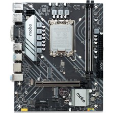 İzoly Mobo H610 Ddr4 1700P Ddr4 Ses Glan Hdmı/vga Sata3 Usb3.0 Matx