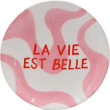 Que Rico - Diego El Boyaması Tatlı Tabağı La Vie Est Belle