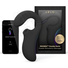 Lelo Enigma Double Sonic Black Klitoris Uyarıcı G Spot Vibratör