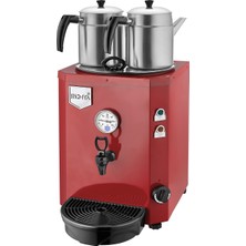 Remta 2 Demlikli 15 Lt Jumbo Çay Makinesi Kırmızı - DE12