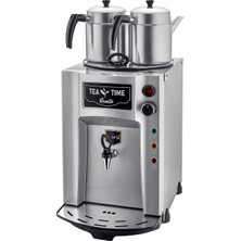 Remta 2 Demlikli 15 Lt Premium Jumbo Çay Makinesi Gri - DE12P