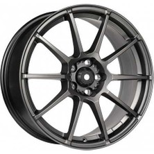 Emr 15 Inç 4X100 Sparco Clio I20 Getz Uyumlu Gun Metal Jant Modeli (4 Adet)