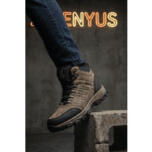 Zerenyus Zr-X6 Su Geçirmez Unisex Içi Kürklü Bot Vizon