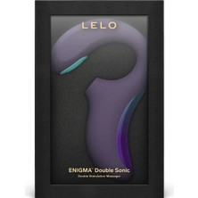 Lelo Enigma Double Sonic Cyber Purple Klitoris Uyarıcı G Spot Vibratör