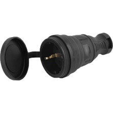 İNWATT Monofaze Kauçuk Topraklı Dişi Fiş