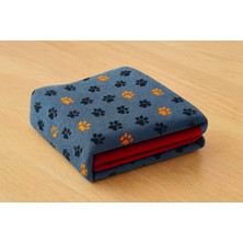 Agviv Kedi ve Köpek Battaniye Çift Taraflı Polar Battaniye Yıkanabilir