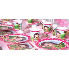 Era Balon My Paper Craft Niloya Temalı Karton Tabak 8 Adet – Çocuk Doğum Günü Parti Tabağı