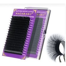 Nagaraku 10MM 0.07 D Kıvrım Takma Ipek Kirpik