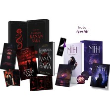 Ephesus Yayınları Kasırgaya Kanan Saka 1 Hediyeli Özel Kutu ve Mıh 3 Sağır Yürek Hediyeli Kutu Ciltli